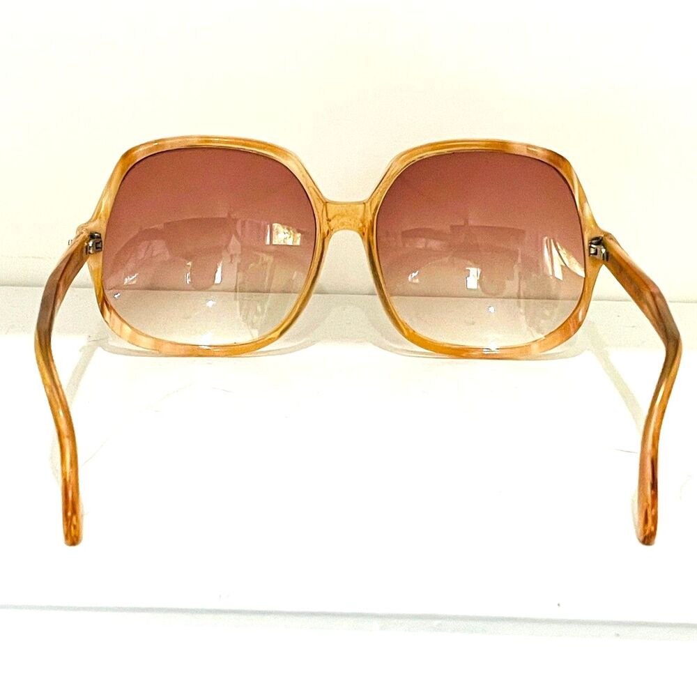 Original Vintage Sunglasses Anne Klein Riviera Mod 50 Made in Italy 1970s Retro - Picture 6 of 10